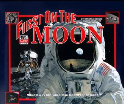 Hardcover First on the Moon Book