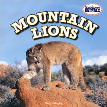 Library Binding Mountain Lions Book