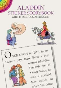 Paperback Aladdin Sticker Storybook Book
