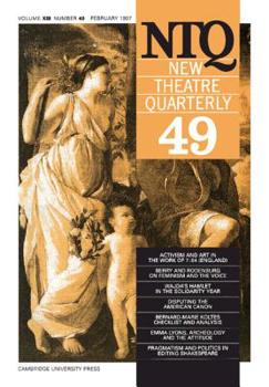 Paperback New Theatre Quarterly 49: Volume 13, Part 1 Book