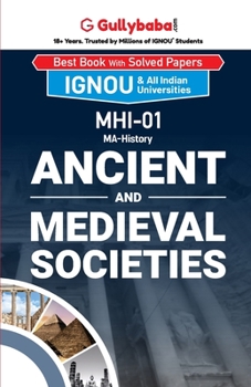 Paperback MHI-01 Ancient and Medieval Societies Book
