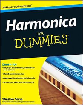 Paperback Harmonica for Dummies [With CDROM] Book