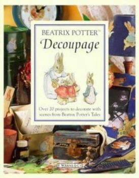 Hardcover Beatrix Potter Decoupage Book