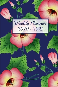 Paperback 2020 -2021 Planner: Weekly and Monthly Two Year Calendar/ Agenda/ Appointment Book for Mom with To Do List / Floral Design Book