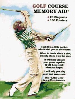 Paperback Golf Course Memory Aid Book