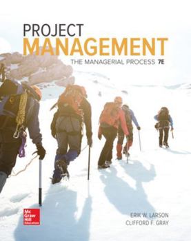 Hardcover Project Management: The Managerial Process Book