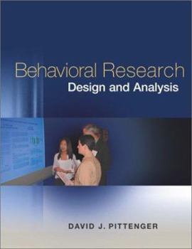 Hardcover Behavioral Research Design and Analysis Book