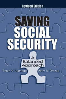 Paperback Saving Social Security: A Balanced Approach Book