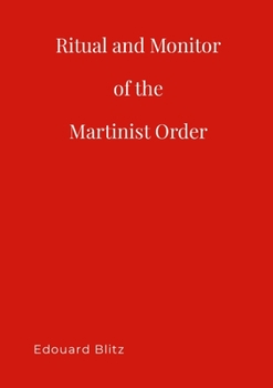 Paperback Ritual & Monitor of the Martinist Order Book