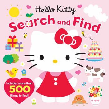 Hardcover Hello Kitty Search and Find Book