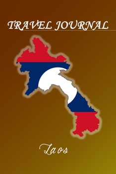 Travel Journal | Laos | 50 Half Blank Pages |