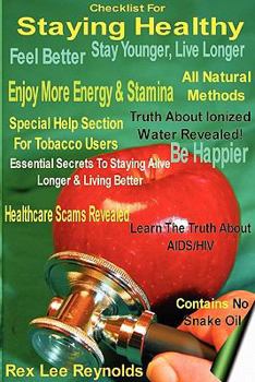 Paperback Checklist For Staying Healthy Book