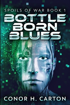 Paperback Bottle Born Blues: Large Print Edition [Large Print] Book