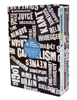 Paperback Introducing Graphic Guide Box Set - Great Theories of Science: A Graphic Guide Book