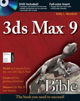 Paperback 3ds Max 9 Bible [With DVD] Book