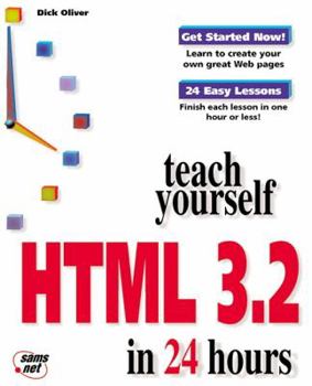 Paperback Teach Yourself HTML in 24 Hours Book