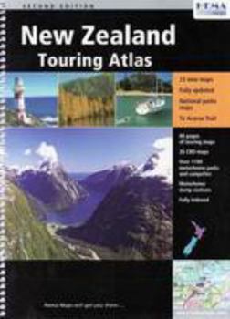 Map New Zealand Touring Atlas Book