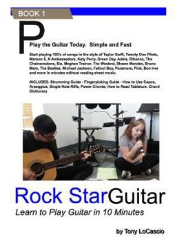 Paperback RockStar Guitar: Learn to Play the Guitar in 10 Minutes Book