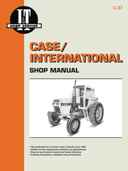 Paperback Case Shop Manual C-37 2090 2094 2290 2294+ Book