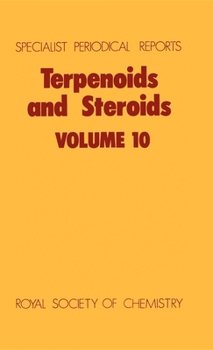 Hardcover Terpenoids and Steroids: Volume 10 Book