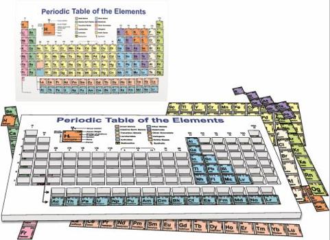 Mass Market Paperback Periodic Table Of The Elements Manipulative Kit Book