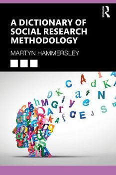 Paperback A Dictionary of Social Research Methodology Book