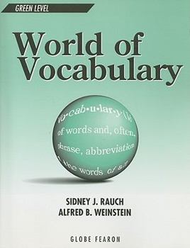 Paperback World of Vocabulary, Green Level Book
