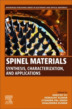Paperback Spinel Materials: Synthesis, Characterization, and Applications Book