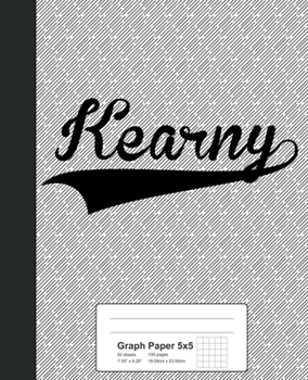 Paperback Graph Paper 5x5: KEARNY Notebook Book