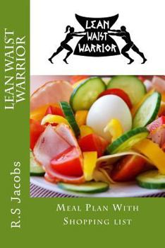 Paperback Lean Waist Warrior Meal Plan With Shopping list Book