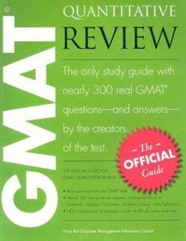 Paperback The Official Guide for GMAT Quantitative Review Book