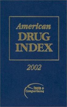 Paperback American Drug Index, 2002 Book