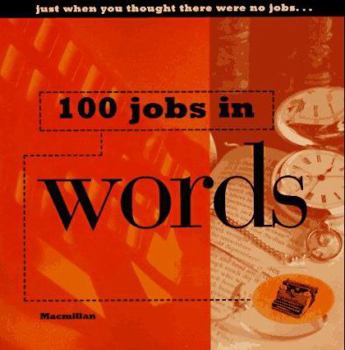 Paperback 100 Jobs in Words Book