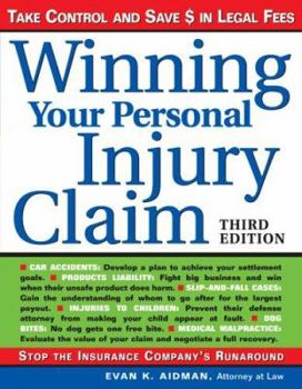 Paperback Winning Your Personal Injury Claim, 3e Book