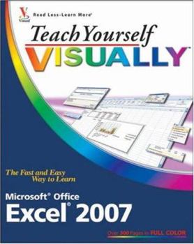 Paperback Teach Yourself Visually Excel 2007 Book