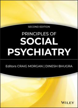 Hardcover Principles of Social Psychiatry Book