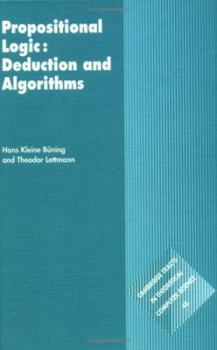 Hardcover Propositional Logic: Deduction and Algorithms Book