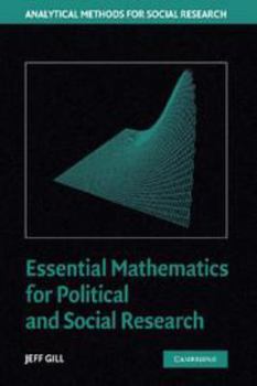 Printed Access Code Essential Mathematics for Political and Social Research Book