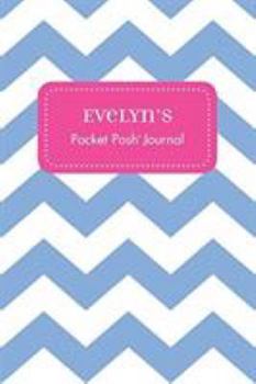 Paperback Evelyn's Pocket Posh Journal, Chevron Book