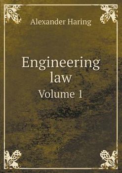 Paperback Engineering Law Volume 1 Book