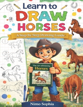 Learn to Draw Horses: A Step-by-Step Guide to Drawing Beautiful Horses, Ponies, and Realistic Poses for Kids and Beginners