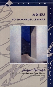 Paperback Adieu to Emmanuel Levinas Book