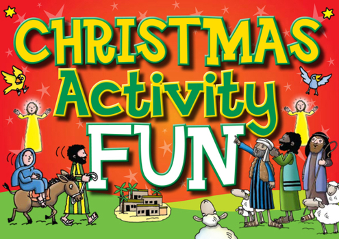 Paperback Christmas Activity Fun (Jumbo Bible Activity Books) Book