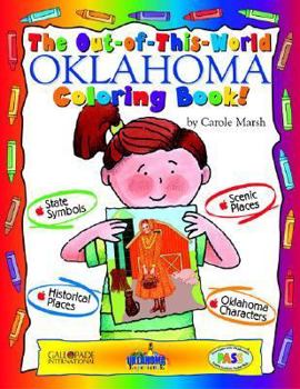 Paperback The Out-Of-This-World Oklahoma Coloring Book! Book