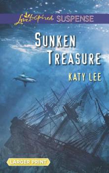 Mass Market Paperback Sunken Treasure [Large Print] Book