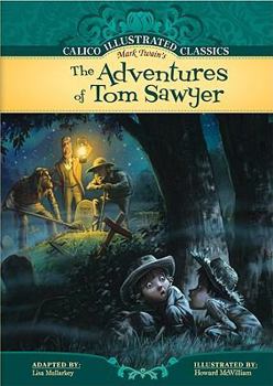 Library Binding Adventures of Tom Sawyer Book