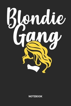 Notebook: Dotted Lined Natural Blonde Hair Themed Notebook (6x9 inches) ideal as a ash- or platinum-blonde hair colour Journal. Perfect as a Blonde ... and Girls. Great gift for Kids and Women.