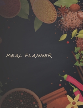 Paperback Meal Planner: Bloom Daily Planners Weekly Meal Planning Pad, Meal Planner, Shopping List Food Planning Organizer and Grocery List 8. Book