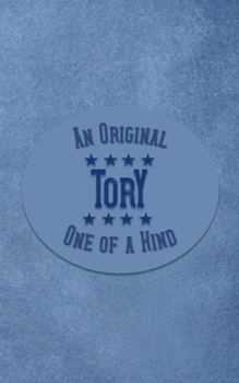 Paperback Tory: Personalized Writing Journal for Men Book