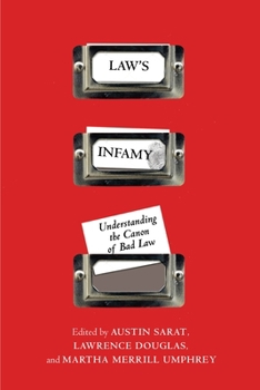 Paperback Law's Infamy: Understanding the Canon of Bad Law Book